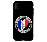 Promoted To Uncle Best French Uncle World's Okayest Uncle Case for iPhone XS Max