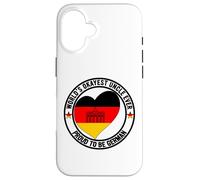 Promoted To Uncle Best German Uncle World's Okayest Uncle Case for iPhone 16