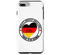 Promoted To Uncle Best German Uncle World's Okayest Uncle Case for iPhone 7 Plus/8 Plus