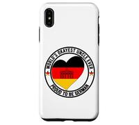 Promoted To Uncle Best German Uncle World's Okayest Uncle Case for iPhone XS Max