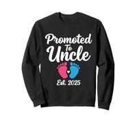 Promoted to Uncle Est 2025 Pregnancy Announcement Uncle 2025 Sweatshirt