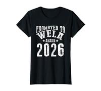 Promoted to Wela Again 2026 Fun Grandma 2nd 3rd Reveal T-Shirt