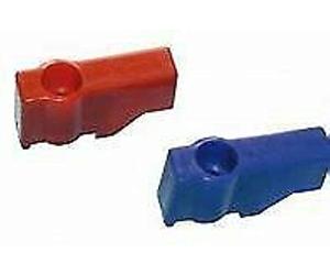 Promotion & Beyond Washing Machine Handle | 2 x Lever Handles (Red & Blue) | ABS Material, 100% | Red