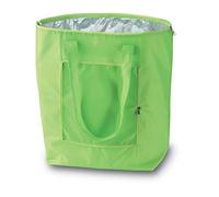 PromotionGift - Reusable Foldable Cooler, Shopping, Beach Bag Light and Durable, with Inner Aluminium Lining for Perfect Cooling Function - 25L (lime)