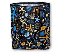 PromotionGift - Reusable Foldable Cooler, Shopping, Beach Bag Light and Durable, with Inner Aluminium Lining for Perfect Cooling Function - 25L (Starfish)