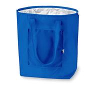 PromotionGift - Reusable Foldable Cooler, Shopping, Beach Bag Light and Durable, with Inner Aluminium Lining for Perfect Cooling Function - 25L (royal blue)