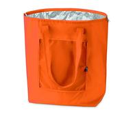 PromotionGift - Reusable Foldable Cooler, Shopping, Beach Bag Light and Durable, with Inner Aluminium Lining for Perfect Cooling Function - 25L (orange)