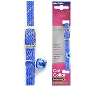 Prompt Ancol Blue Softweave Reflective Cat Collar [E90916] Cleva LF3 Edition