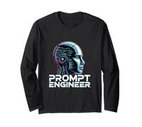 Prompt Engineer AI Programming Prompt Builder Tech Long Sleeve T-Shirt