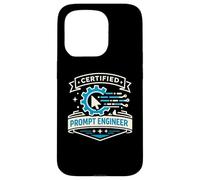 Prompt Engineer Badge AI Tech Case for iPhone 15 Pro