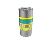 Prompt Engineer - The Intelligence in A.I. Graphic Stainless Steel Insulated Tumbler