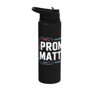 Prompt Matters | Funny Tech AI Engineering ML Programmer Stainless Steel Insulated Water Bottle
