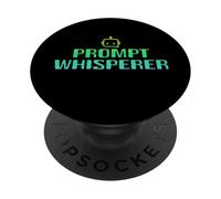 Prompt Whisperer - Geeky Tech AI Artificial Intelligence PopSockets Adhesive PopGrip