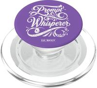 Prompt Whisperer - Geeky Tech AI Artificial Intelligence PopSockets PopGrip for MagSafe