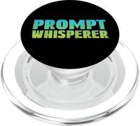 Prompt Whisperer - Geeky Tech AI Artificial Intelligence PopSockets PopGrip for MagSafe