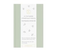 Promptly Journals, A Complete Childhood History: From Pregnancy to 18 Years Old (Aloe Green, Leatherette) | Baby Book and Pregnancy Journal | Baby Memory Book