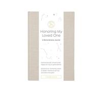 Promptly Journals, Honoring My Loved One: A Remembrance Journal (Wheat Brown, Linen) | Grief Gifts for Women and Men | Bereavement Journal | Sympathy Gift