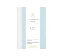 Promptly Journals, Our Connection Journal: 52 Weeks of Exploration for Two (Powdered Blue, Linen/Leatherette) | Relationship Book for Couples | Couples Therapy Journal
