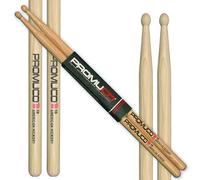 Promuco American Hickory Drumsticks 5B - Rock Sticks - Wood Tip - A British Brand Since 1964