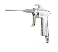 PRONA RG-7-4#Q 280mm Extension Nozzle Air Blow Gun, 2.0mm Pneumatic Duster with Quick-Connect Inlet for Deep-Reach Equipment Cleaning
