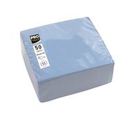 Pronappe 50 Napkins Micro-Embossed Paper 20x20cm 2-Ply Sky Blue