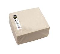 Pronappe SV622002I Cocktail Napkins 20 x 20 cm 2-Ply Micro-Embossed Paper 2 Ply Ivory