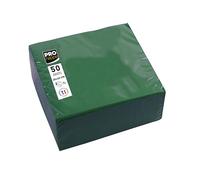 Pronappe SV622007I Cocktail Napkins 20 x 20 cm 2-Ply Micro-Embossed Paper 2 Ply Pine Green