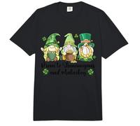 Prone to Shenanigans and Malarkey Gnomes - St Patrick's Day Comfort Colors Adult Heavyweight T-Shirt