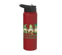 Prone to Shenanigans and Malarkey Gnomes - St Patrick's Day Stainless Steel Insulated Water Bottle