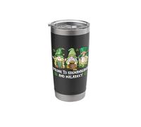 Prone to Shenanigans and Malarkey Gnomes Stainless Steel Insulated Tumbler