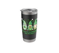 Prone to Shenanigans and Malarkey Gnomes Stainless Steel Insulated Tumbler