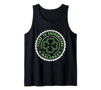 Prone to Shenanigans and Malarkey Ireland Irish Clover Tank Top