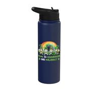 Prone to Shenanigans and Malarkey Rainbow Stainless Steel Insulated Water Bottle