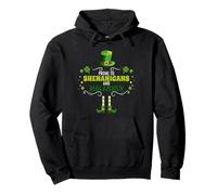 Prone to Shenanigans and Malarkey St. Patricks Day Costume Pullover Hoodie