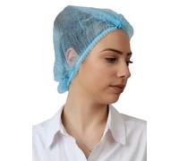 PRONETS - DISPOSABLE HAIRNETS - MADE IN BRITAIN (One Size 21'', BLUE, 20)