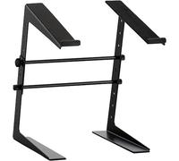 Pronomic LS-100 Laptop Stand | Height adjustable in 5 levels from 17 to 27.2 inches, Width: 23, Rubber pads to prevent the laptop from sliding, 4 kg