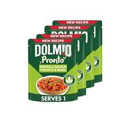 Pronto Pasta & Sauce 200g X Pack Of 4 - Tomato & Basil - An Irresistible All-in-one Pasta Dish From, That Takes Just 75 Seconds In The Microwave