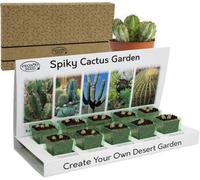 Pronto Seed Grow Your Own Cactus Flower Seed Kit - 5 Succulent Varieties - A Low Maintenance Gift That Lasts