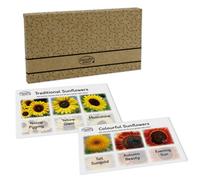 Pronto Seed Sunflower Bumper Pack - 6 Varieties, Colourful And Yellow Sunflowers For Pots And Borders