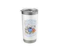 Proof Coffee Fixes Teaching Teach School Teacher Assistant Stainless Steel Insulated Tumbler