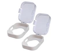 Proof Door Knob Cover - 2 Pieces Child Safety Locks | ABS Material Reusable Handle Guards for Cabinet Safety Keyhole Toilet Apartment Kids Drawers Refrigerator Cupboard