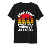 Proof i can Survive Anything Band Camp Premium T-Shirt