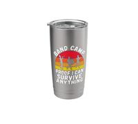 Proof i can Survive Anything Band Camp Stainless Steel Insulated Tumbler