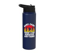 Proof i can Survive Anything Band Camp Stainless Steel Insulated Water Bottle