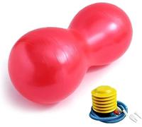 proof Peanut Fitness Ball for Children's Sensory Integration Training, Sports, Yoga and Fitness Activities with Steady Flexible Inflatable Design