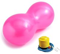 proof Peanut Fitness Ball, Inflatable Ball for Children's Sensory Integration Training, Sports, Yoga, Multi-functional Stability Exercise Tool