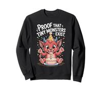Proof That Tiny Monsters Exist Cryptid Folklore Sweatshirt