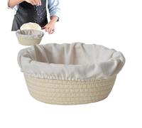 Proofing Basket, Sour Dough Proofing Baskets | Hand Rope Sour Dough Basket with Liner | Pastry Supplies Making Storage Container for Food Lovers