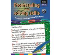 Proofreading and Editing Skills: Middle (Proofreading and Editing Skills: Practical Activities Using Text Types)