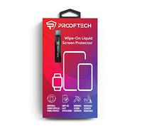 ProofTech Liquid Glass Screen Protector for All Smartphones Tablets and Watches Wipe On Nano Protection for Up To 4 Devices - Bottle